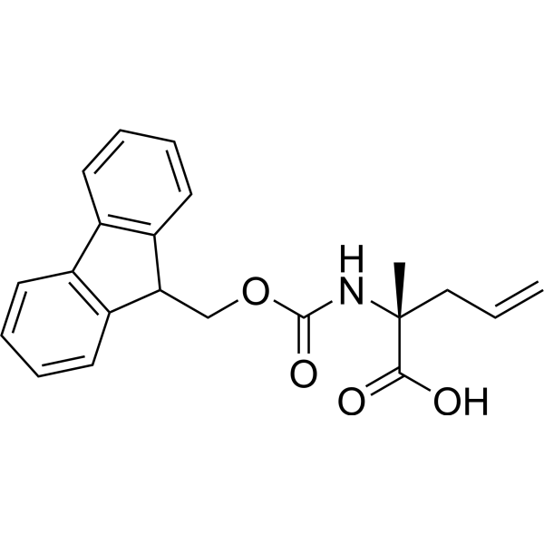 (R)-2-((((9H-Fluoren-9-yl)methoxy)carbonyl)amino)-2-methylpent-4-enoic acid 288617-76-5